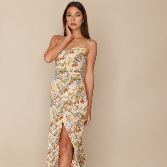 Reformation Kourtney Dress in Countryside $248 - Picture 1 of 5